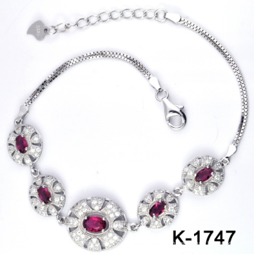 Nueva pulsera de plata de la joyería de la manera de los estilos 925 (K-1747. JPG)